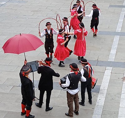 Old Meg Morris Dancing in Action